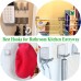 Fotosnow Adhesive Hooks Wall Hooks Bathroom Stick on Hooks Heavy Duty Wall Hangers Hooks for Hanging Bathroom Kitchen Home Door Cabinet-Stainless Steel-4 Packs Fotosnow Adhesive Hooks Wall Hooks Bathroom Stick on Hooks Heavy Duty Wall Hangers Hooks for Hanging Bathroom Kitchen Home Door Cabinet-Stainless Steel-4 Packs