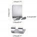 Fotosnow Razor Holder for Shower Wall Adhesive Shower Hooks Shaver Holder Hanger Stand Stainless Steel Utility Hook Bathroom Kitchen Organizer-4 Packs Fotosnow Razor Holder for Shower Wall Adhesive Shower Hooks Shaver Holder Hanger Stand Stainless Steel Utility Hook Bathroom Kitchen Organizer-4 Packs