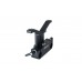 Fotosnow 15mm Long Lens Support Bracket Height Adjustable with M5 Rachet Wingts Knob for 15mm Rod Support System DSLR Camera Shoulder Rig Canon Nikon BMPCC 