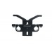 Fotosnow 15mm Long Lens Support Bracket Height Adjustable with M5 Rachet Wingts Knob for 15mm Rod Support System DSLR Camera Shoulder Rig Canon Nikon BMPCC 