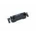 Fotosnow 15mm Rod Clamp Rail Block with 1/4" 3/8" M4 & M5 Thread for 15mm Rods Clamp Rig Support System DSLR Rig Follow Focus 